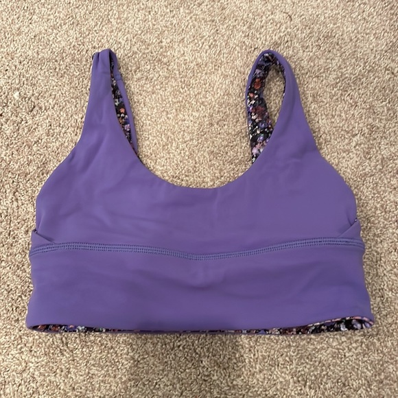 Purple/Flower lululemon align bra - Picture 4 of 4